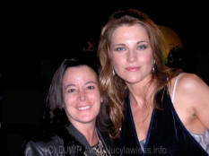 Lucy Lawless and DJWP